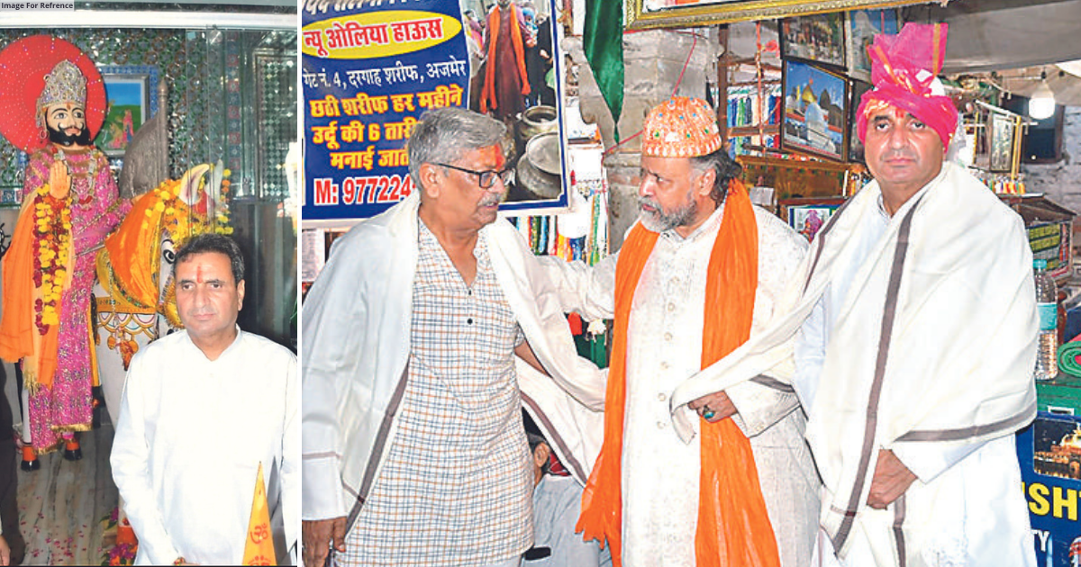 Dharmendra Rathore visits religious places after recovering from leg injury